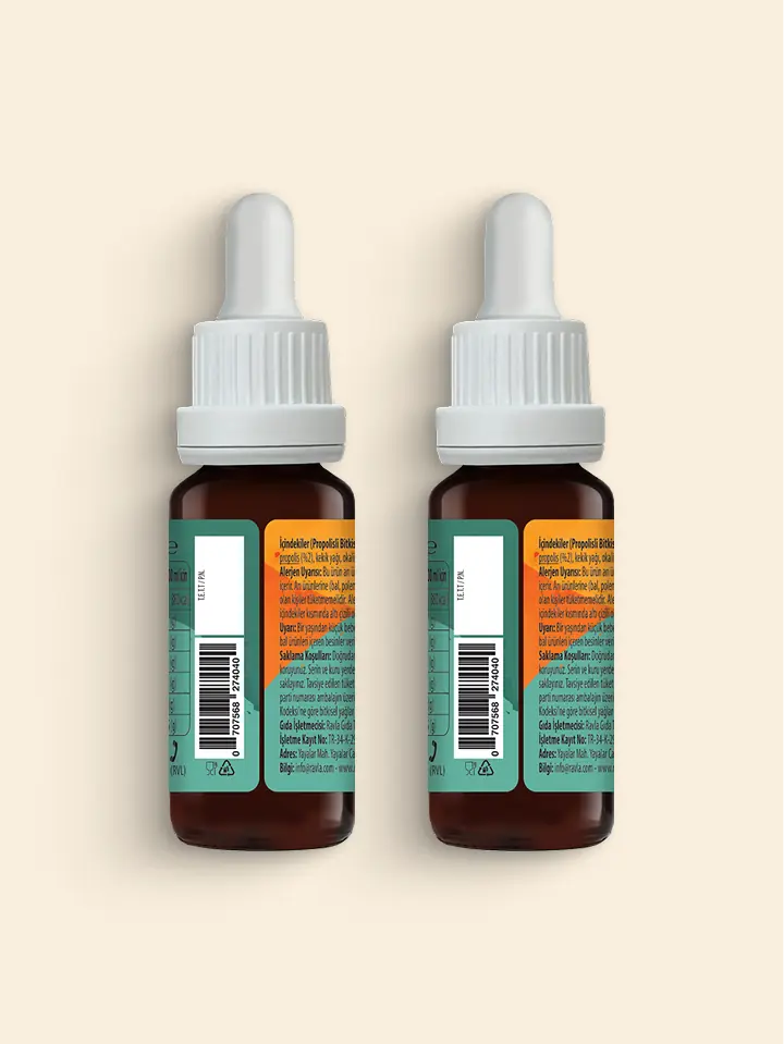 2'li Ürün - Ravla Propolisa Propolisli Bitkisel Karışım - 20ml