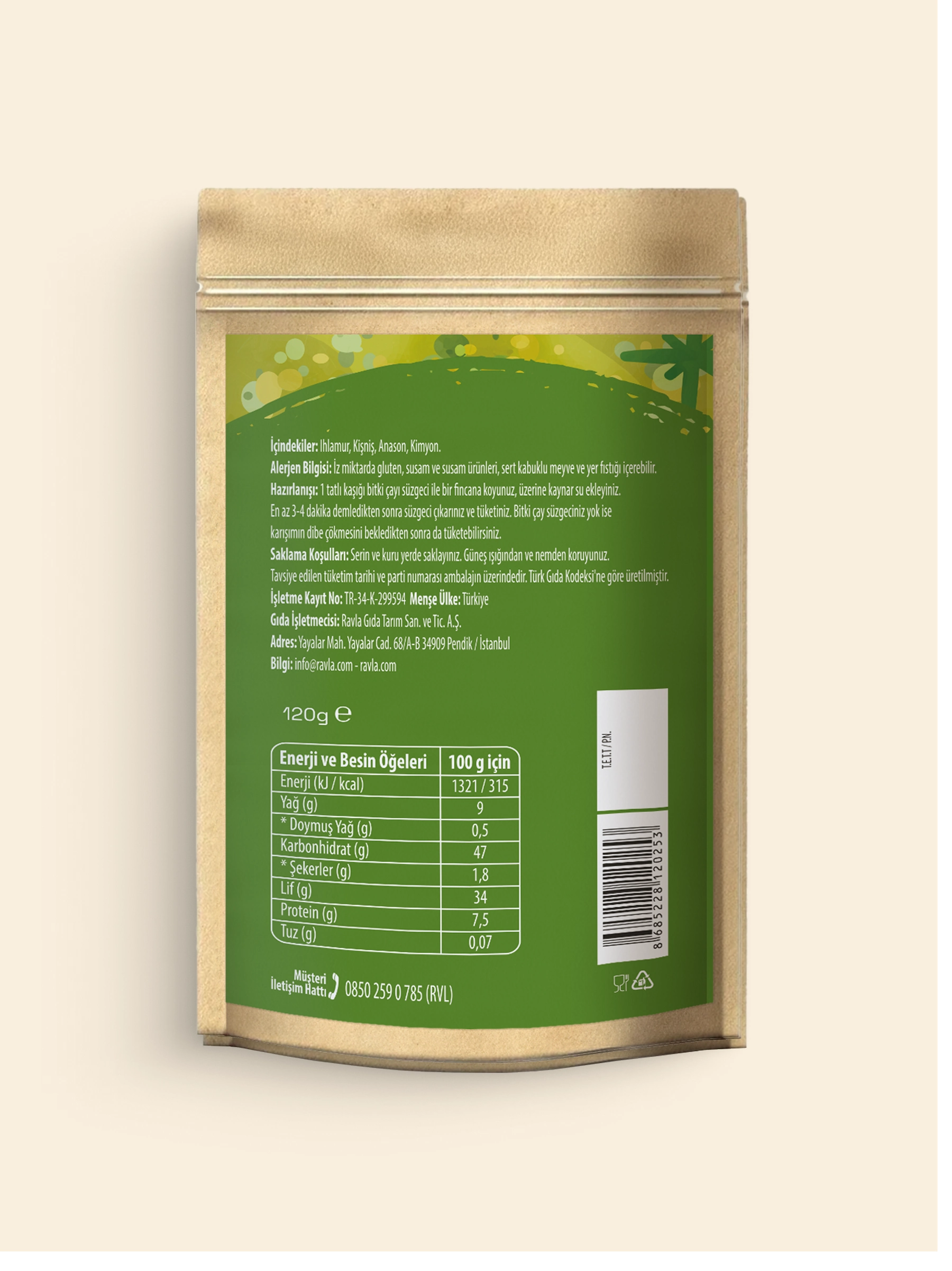 Ravla Anne Çayı - 120g