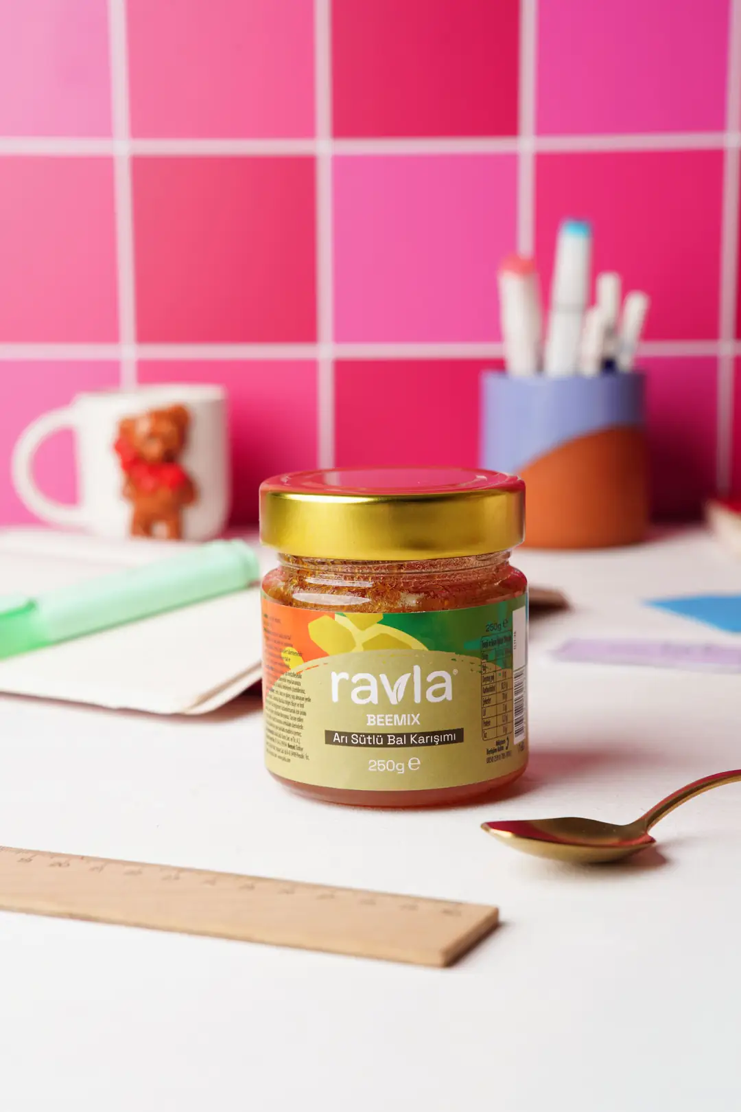 Ravla Beemix Arı Sütlü Bal Karışımı - 250g