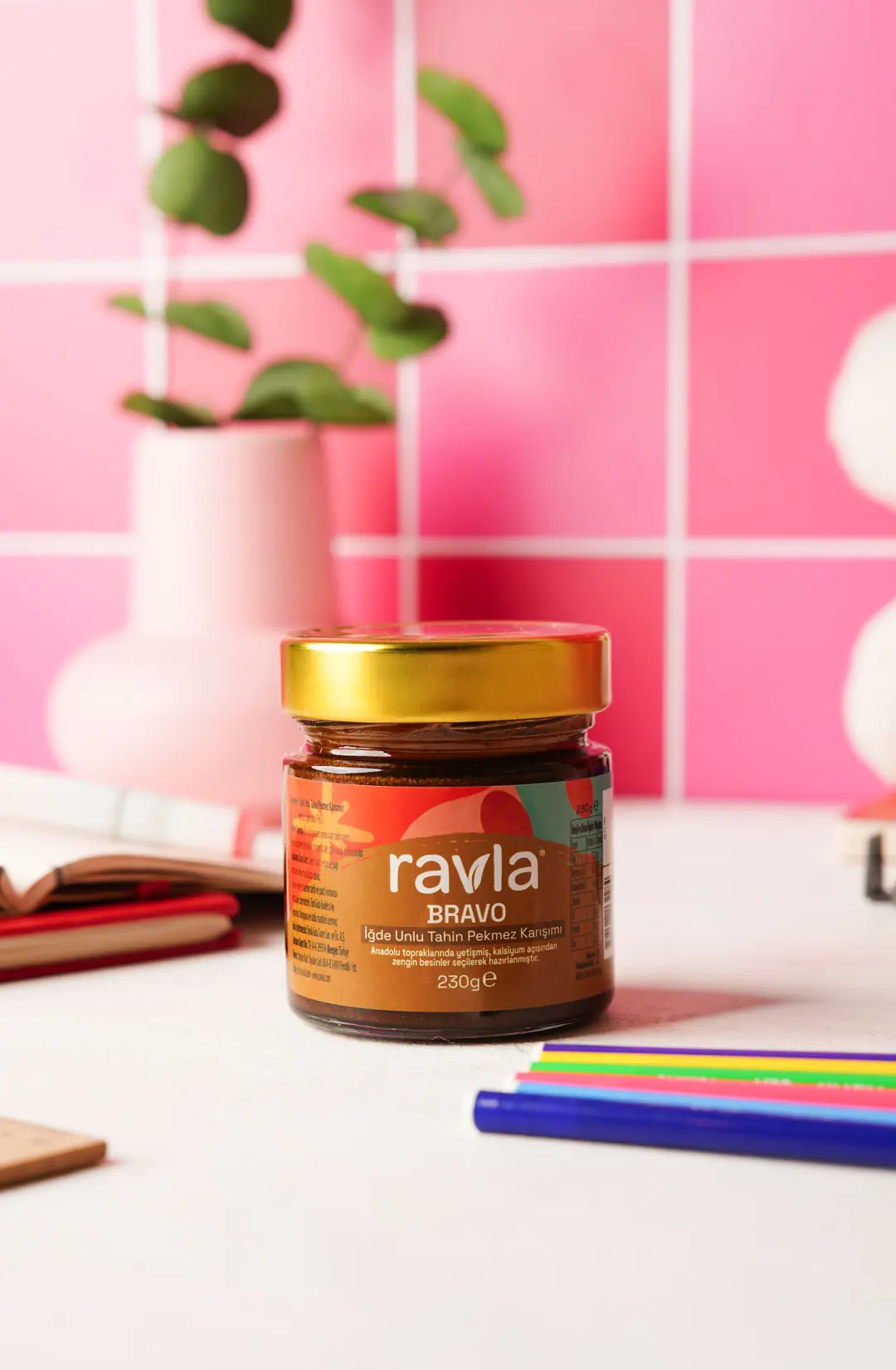 Ravla Bravo İğde Unlu Tahin Pekmez Karışımı - 230g