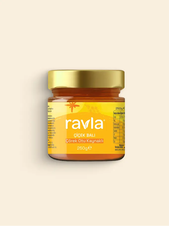 Ravla Çörek Otu Balı - 250g