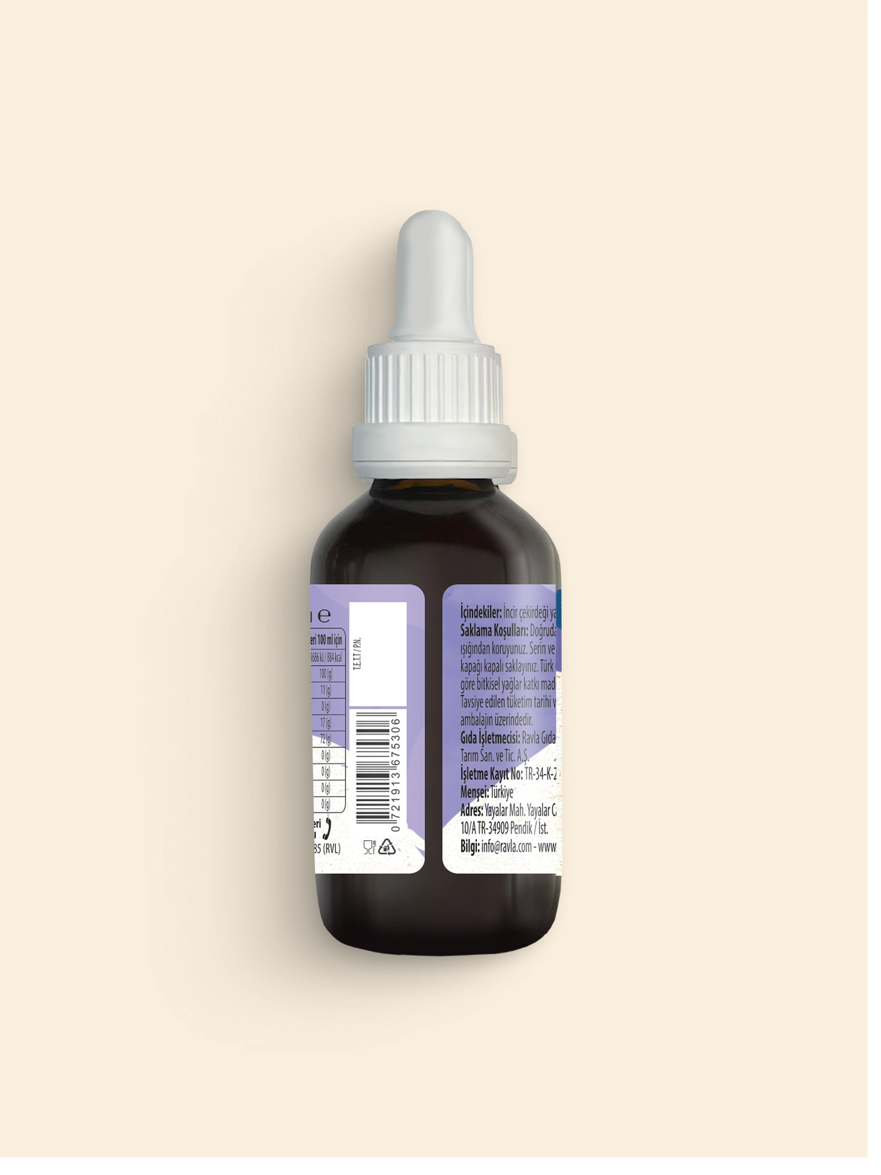 Ravla İncir Çekirdeği Yağı - 50ml