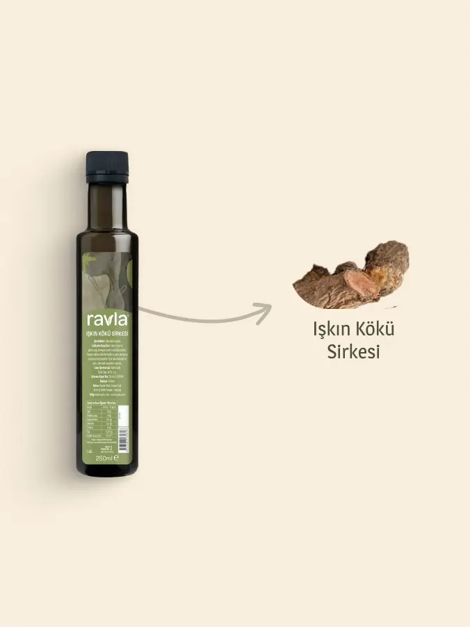 Ravla Işkın Kökü Sirkesi - 250ml