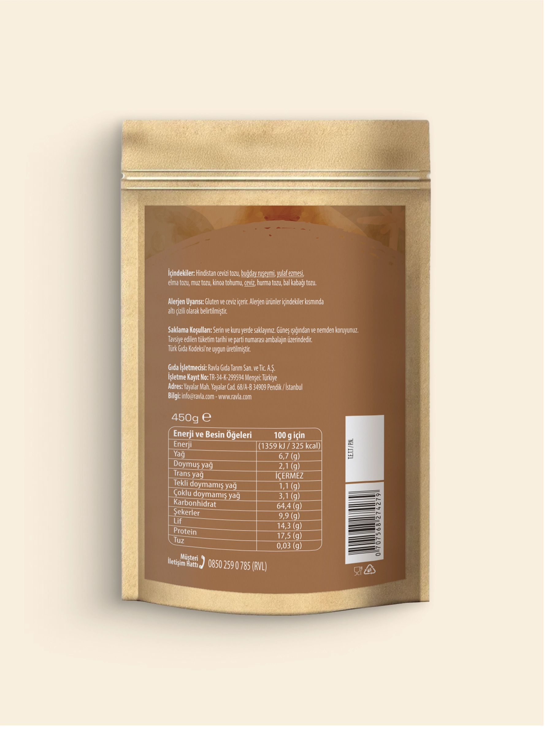 Ravla Kahvaltılık Karışım - 450g