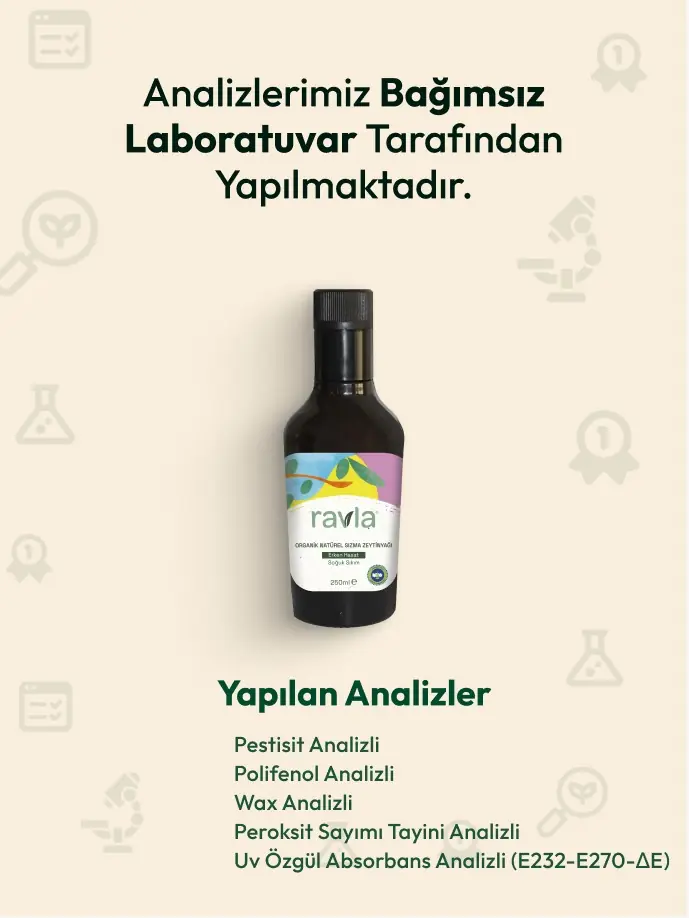 Ravla Organik Zeytinyağı – Bebek ve Çocuklara Özel Yüksek Polifenol Serisi 250ml