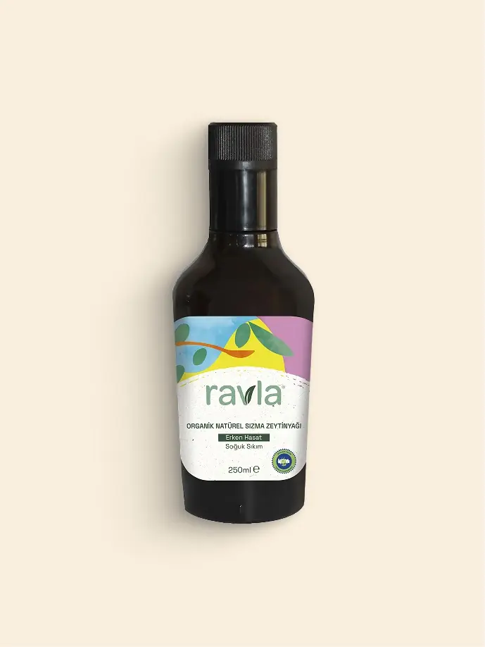Ravla Organik Zeytinyağı – Bebek ve Çocuklara Özel Yüksek Polifenol Serisi 250ml