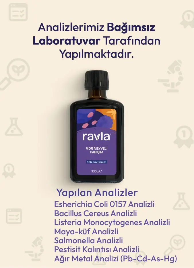 Ravla Mor Meyveli Karışım - 330g