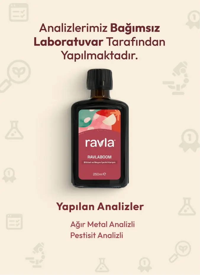 Ravlaboom Bitkisel ve Meyve İçerikli Karışım - 250ml