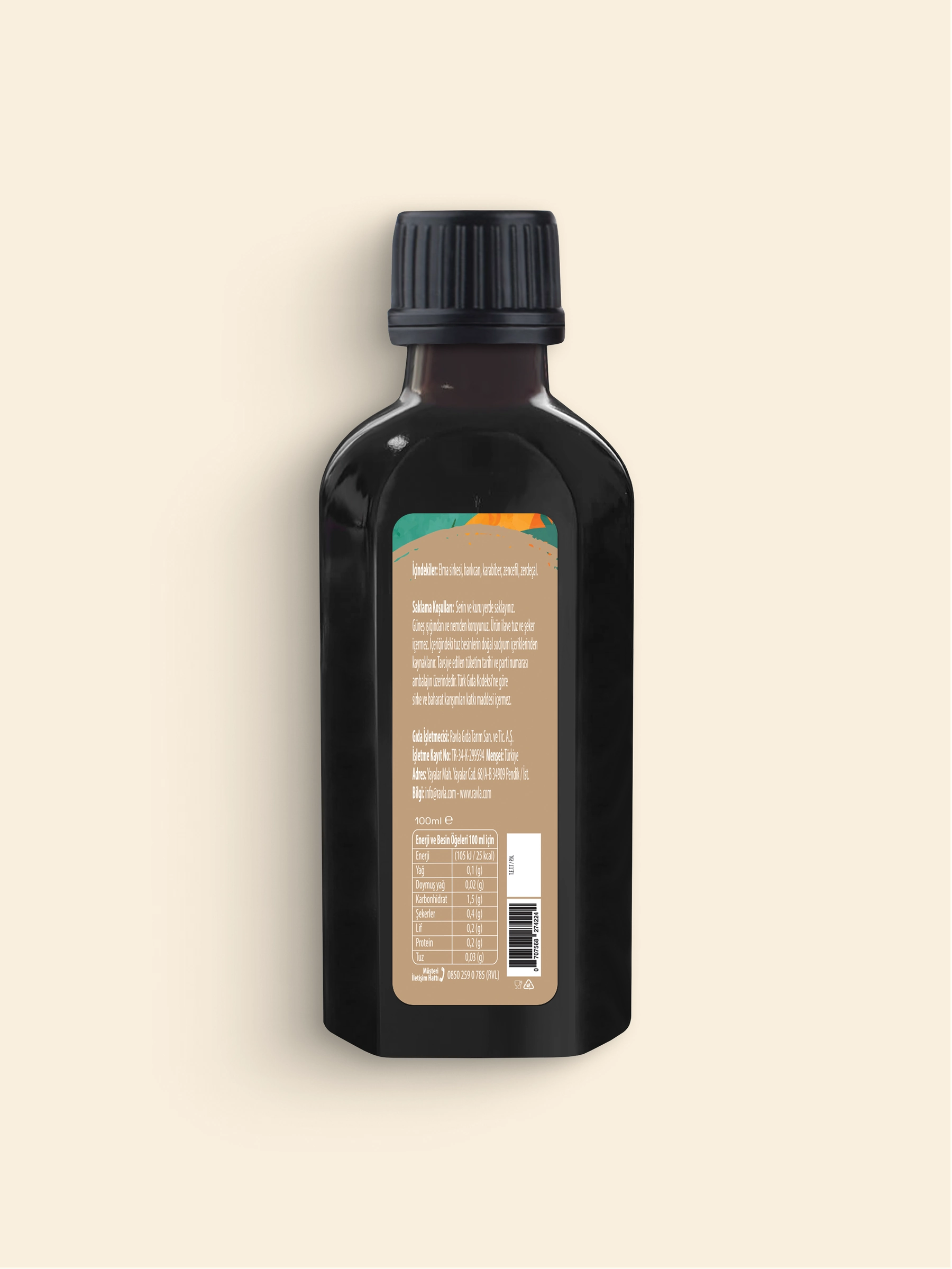 Ravla Toniko Fermente İçecek - 100ml