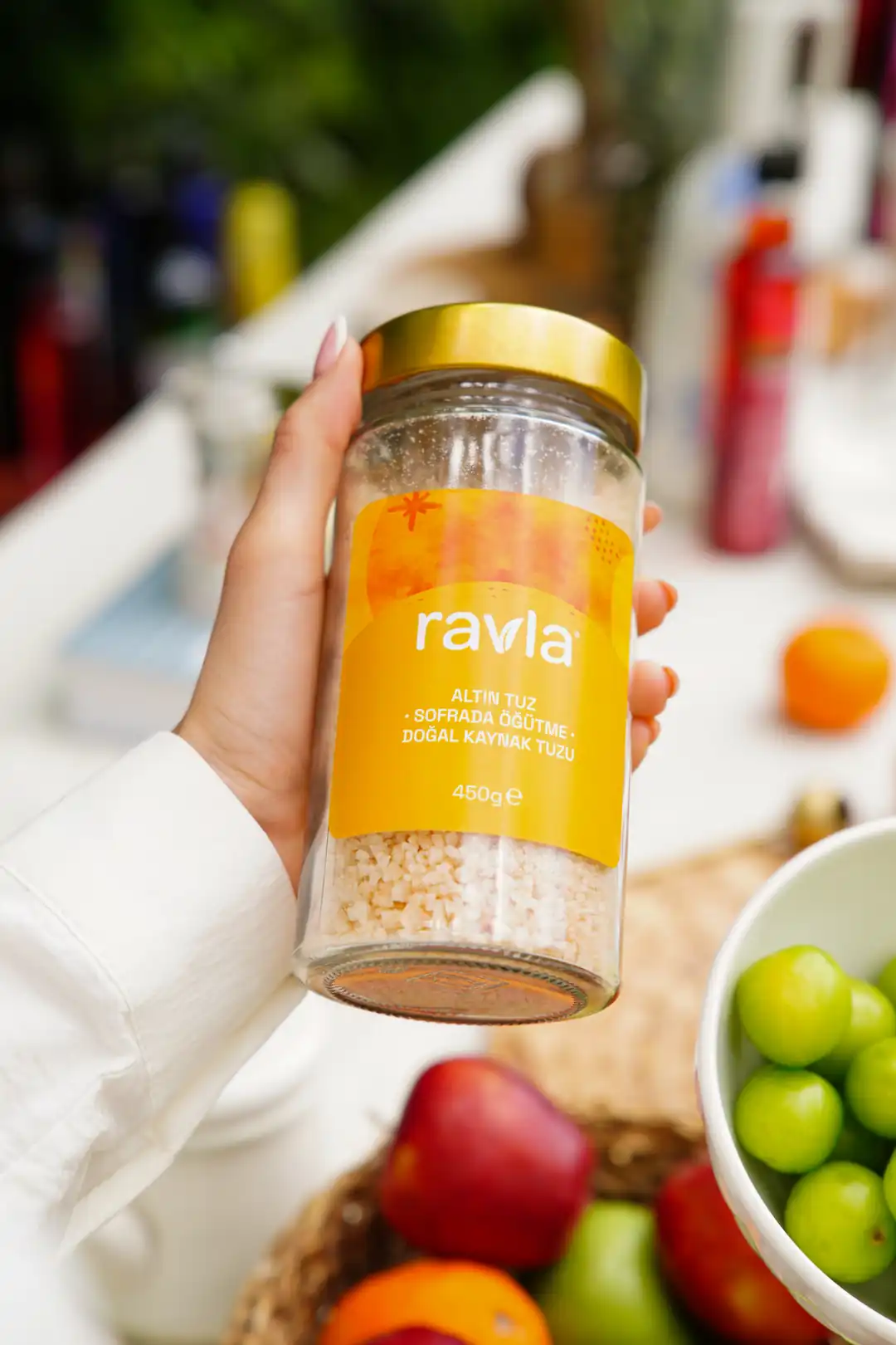 Ravla Altın Tuz - Doğal Kaynak Tuzu 450g