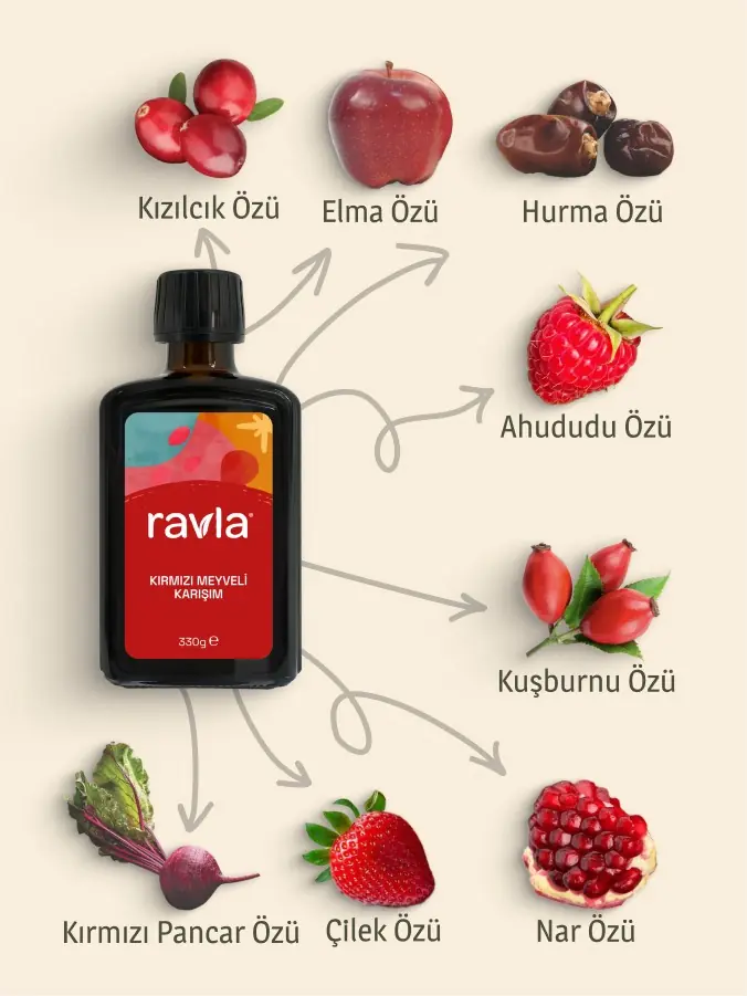 Ravla Kırmızı Meyveli Karışım - 330g